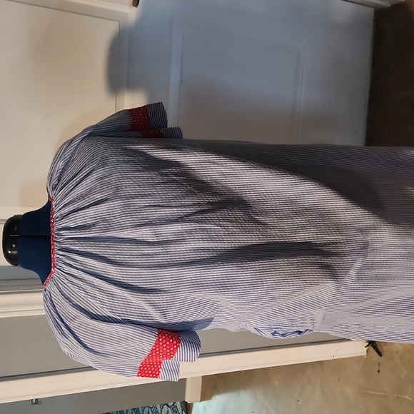 Vintage ladies dressing robe Pearl SNAP with pockets - Picture 3 of 3